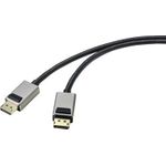 SpeaKa Professional DisplayPort DisplayPort Anschlusskabel [1x DisplayPort Stecker - 1x DisplayPort Stecker] 3.00 m Schwarz (SP-9510452)