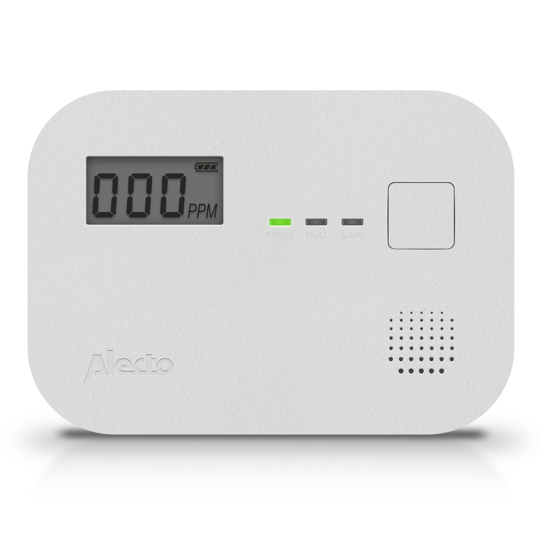 Alecto COA3910 Kohlenmonoxidmelder Kabellos Weiß