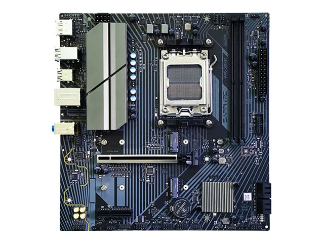 Sapphire B650M-E Mainboard Micro-ATX Sockel AM5 AMD B650 DDR5 Schwarz