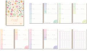Häfft® Verlag Schülerkalender College-Timer Wild Blossoms August 2026 - Juli 2027 beige, 1 St. (11109-5 EMGP)
