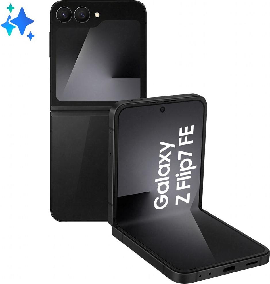 Samsung Galaxy Z Flip7 FE 6,7" 8 GB RAM 128 GB Schwarz