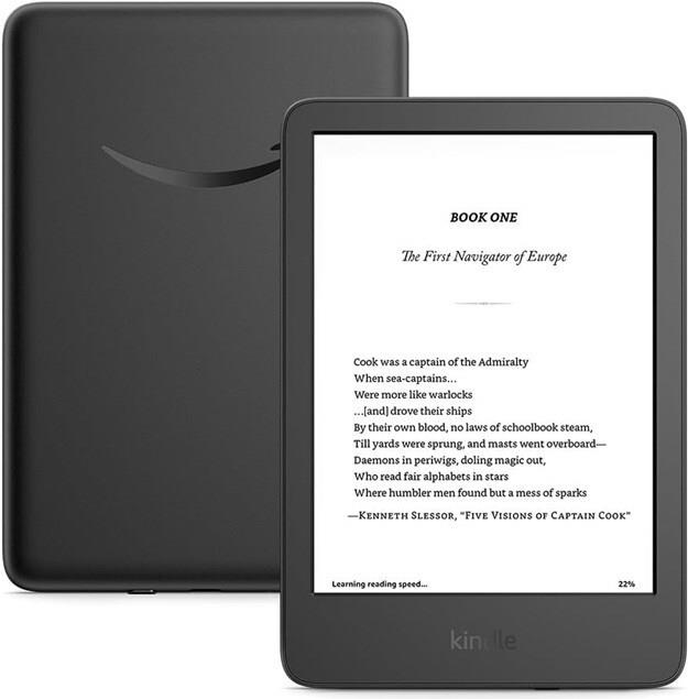 Amazon Kindle 6? 11. Generation B0CNV9F72P E-Book-Reader 16 GB Wi-Fi Schwarz (B0CNV9F72P)