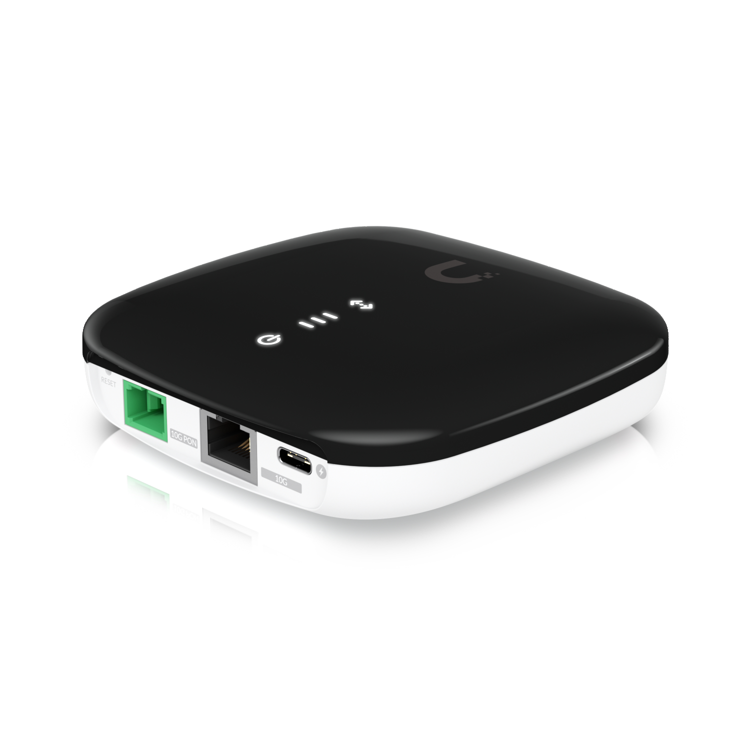 Ubiquiti UISP Fiber XGS 10 Gbps Optische Netzwerkeinheit Schwarz, Weiß