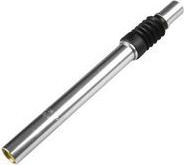 FISCHER Fahrrad-Sattelstütze Kerze, Durchmesser: 25,4 mm aus Aluminium, mit Federung 35 mm, einstellbare - 1 Stück (85624)