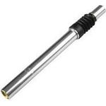 FISCHER Fahrrad-Sattelstütze Kerze, Durchmesser: 25,4 mm aus Aluminium, mit Federung 35 mm, einstellbare - 1 Stück (85624)