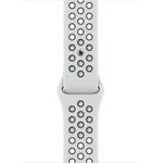 Apple ML893ZM/A Smartwatch-Zubehör Band Schwarz - Platin Fluor-Elastomer (ML893ZM/A)