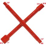 KS TOOLS Sanitär-Kreuzschlüssel, 7 Funktionen (116.6000)