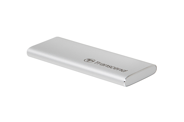 Transcend ESD260C Externe SSD 1 TB USB 3.1 Gen 2 USB Type-C Silber