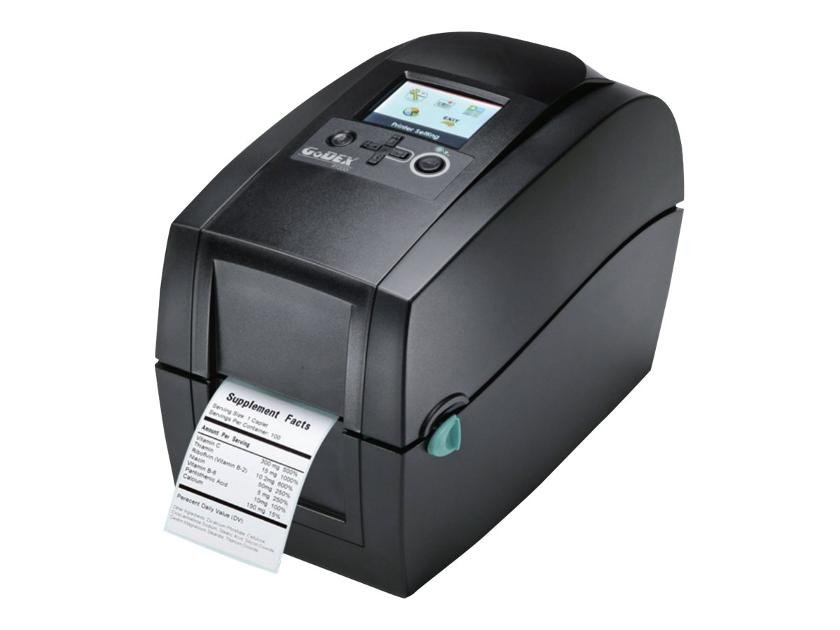 GoDEX RT200i Etikettendrucker 203 dpi Thermodirekt/Thermotransfer Schwarz