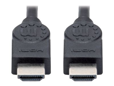 Manhattan High Speed HDMI-Kabel 1,5 m 4K@30Hz ARC 3D Schwarz