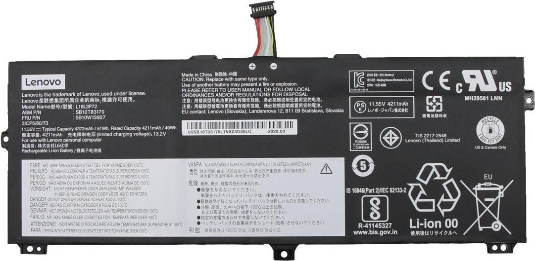 Lenovo Laptop-Batterie (5B10W13927)