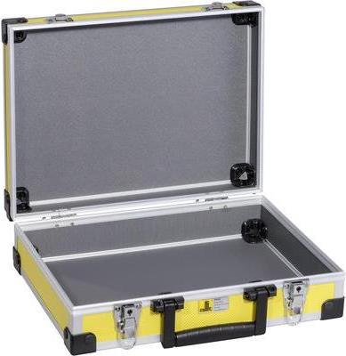 allit Utensilien-Koffer "AluPlus Basic", Größe: L, gelb Volumen: 35 Liter, Alu-Rahmen mit Kunststoff-Applikationen, - 1 Stück (424140)