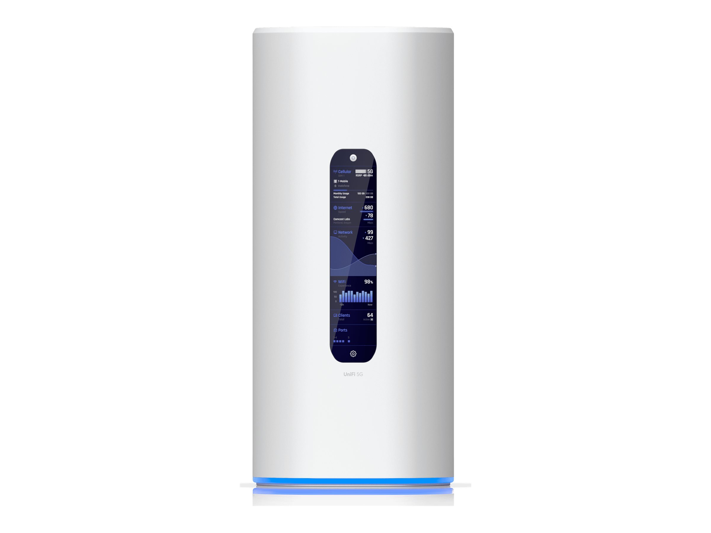 Ubiquiti UniFi UDR-5G-MAX Wi-Fi 7 Router Weiß