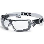 Uvex pheos 9192680 Schutzbrille inkl. UV-Schutz Grau, Schwarz DIN EN 166, DIN EN 170 (9192680)