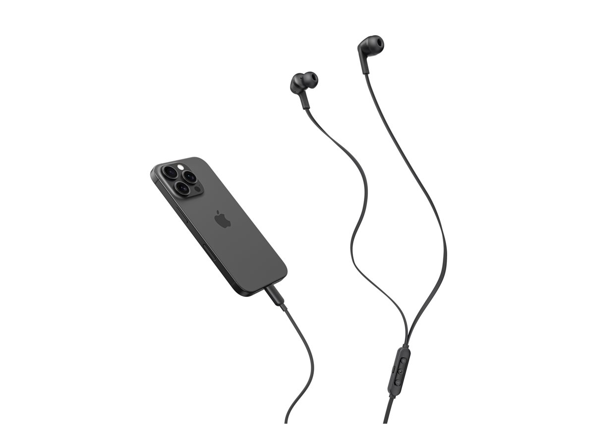 Belkin SoundForm ANC In-Ear Ohrhörer USB-C Kabelgebunden Schwarz