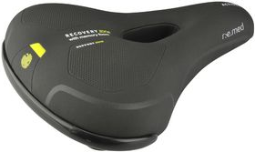 FISCHER Touren-Fahrradsattel R.E.Med Memory Foam ergonomisch konzipiert, mit Memory Foam Schaumeinlage