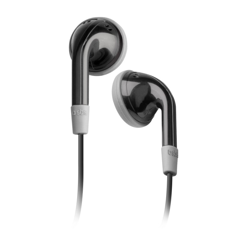SBS Power Duo TE0CSE41K In-Ear-Headset mit Mikrofon 3,5 mm Schwarz