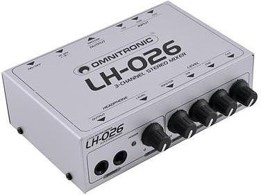 OMNITRONIC Mini-Mixer Omnitronic LH-026