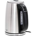 Adler AD 1340 Wasserkocher 1,7 l 2200 W Schwarz, Silber (AD 1340)