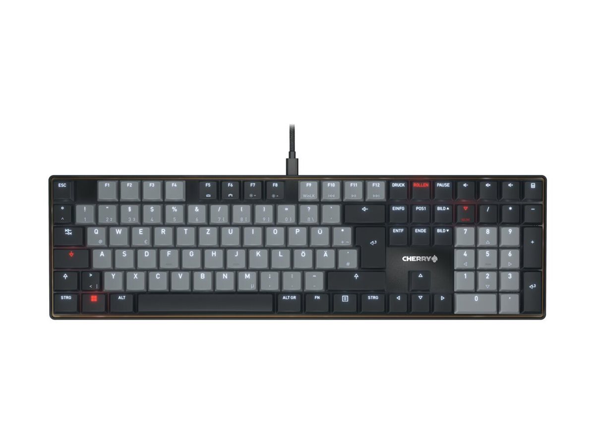 CHERRY MX 500 MX LP Mechanische Tastatur QWERTZ Schwarz