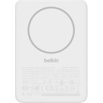Belkin BoostCharge Slim 5000 mAh MagSafe Powerbank kabellos 7,5W weiß