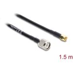 Delock Antennenkabel TNC Stecker zu SMA Stecker RG-58 1,5 m (91359)
