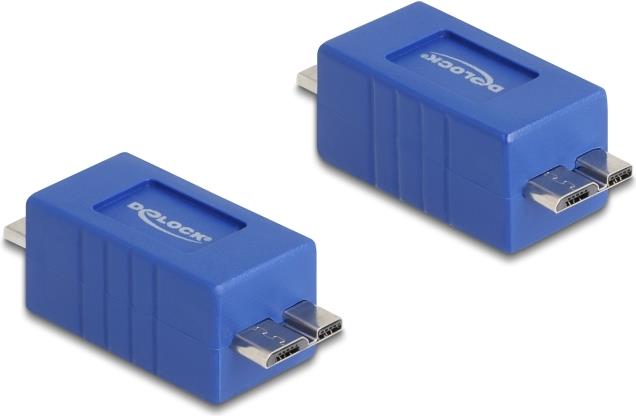 Delock USB 5 Gbps Adapter Gender Changer Micro-B Stecker zu (67216)