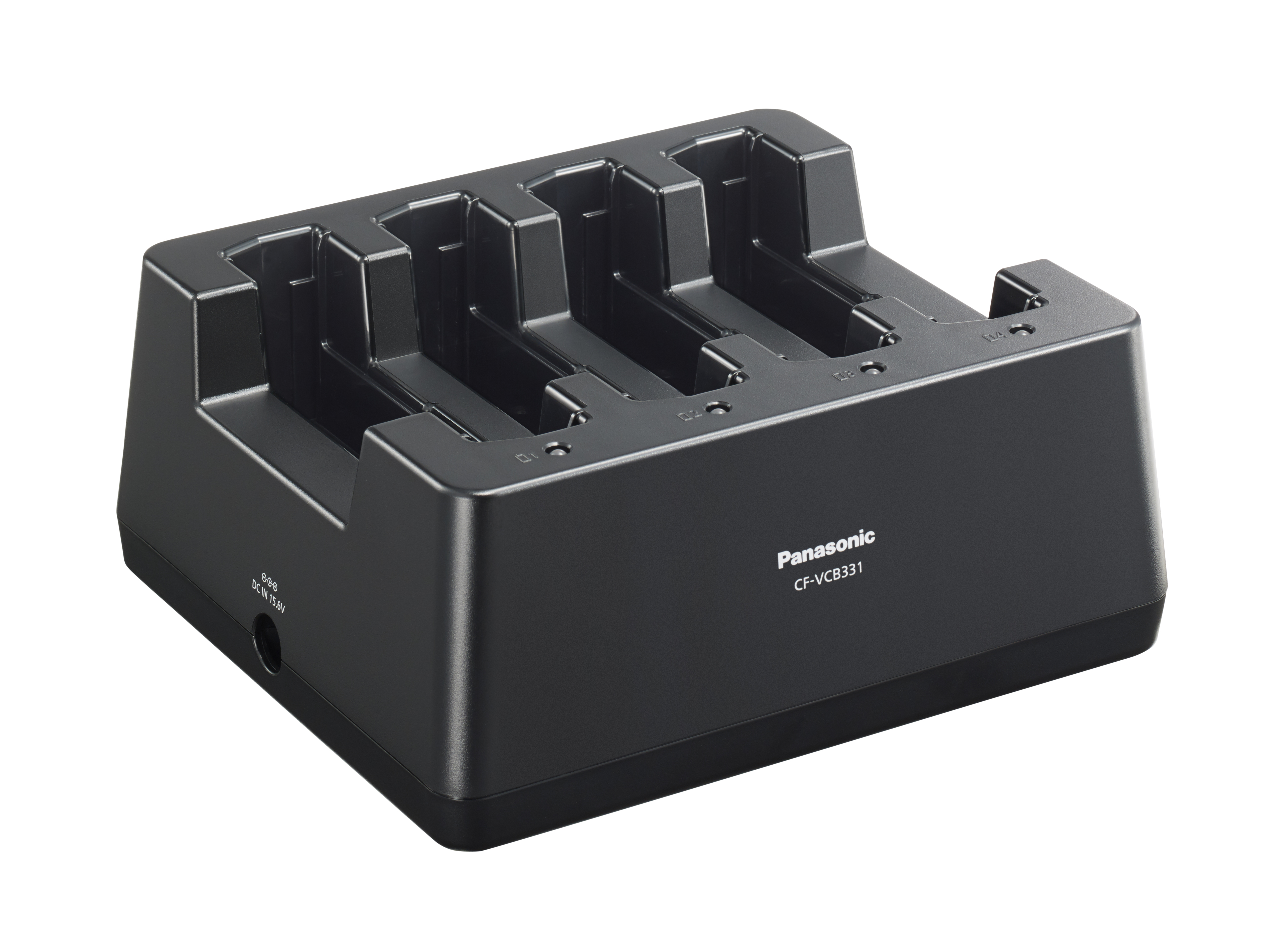 Panasonic CF-VCB331W 4-fach Akkuladegerät Schwarz