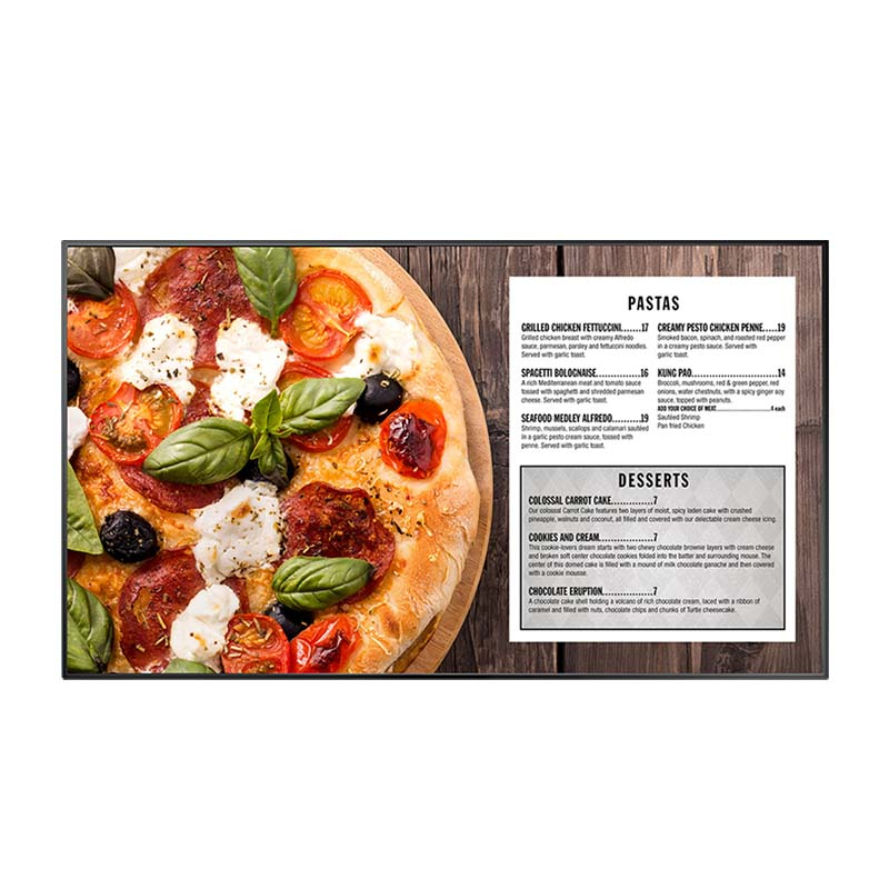 AG Neovo QM65 65" 4K Digital Signage Display Schwarz