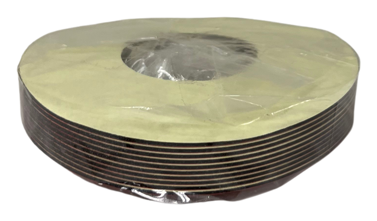 Havis Tailwind PRT00201-10 Selbstklebende Haftpads für Ständer, Packung mit 10 Stück, Beige/Rot