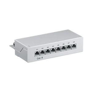 PATCH PANEL CAT6 8-PORT