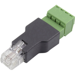 TRU COMPONENTS FL-29 RJ 11 Terminal Adapter FL-29 Stecker, gerade Polzahl 6P4C 1 St.