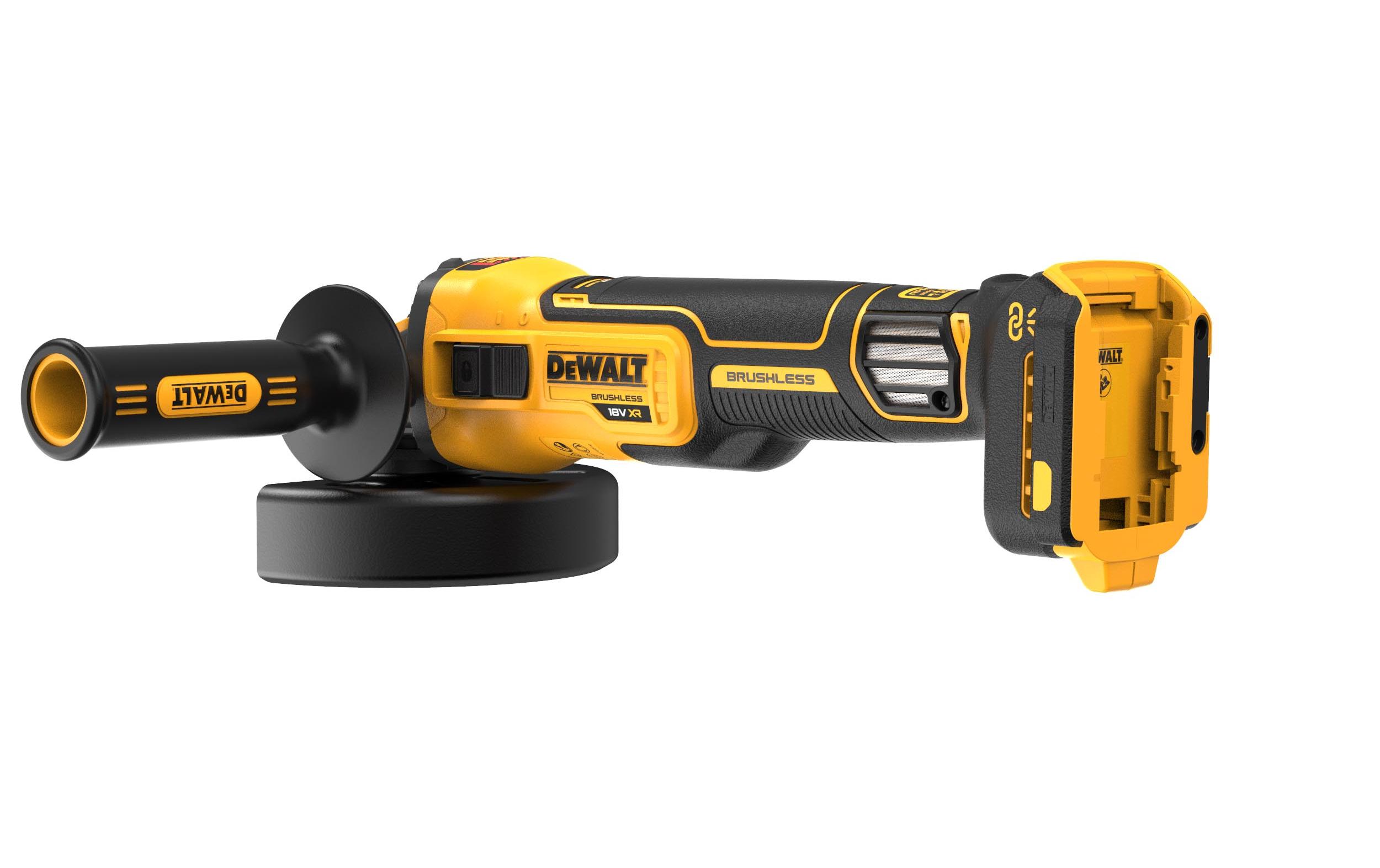 DeWalt DCG409VSNT-XJ Akku-Winkelschleifer 18 V 125 mm Solo Schwarz, Gelb