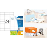 HERMA Universal-Etiketten Recycling, 25,4 x 16 mm, 20 Blatt weiß, selbstklebend, bedruckbar, permanent haftend - 1 Stück (10700)