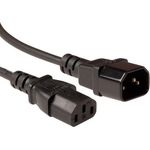ACT AK5214 12m C14-Koppler C13-Koppler Schwarz Stromkabel - 1,2 m (AK5214)