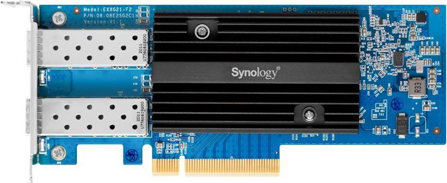 SYNOLOGY E25G21-F2 Dual-Port 25GbE Adapter PCIe 3.0x8 (E25G21-F2)