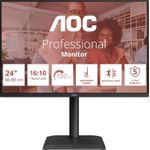 AOC X24E4U LED-Monitor 61?cm (24") WUXGA – HDMI/DP – Schwarz