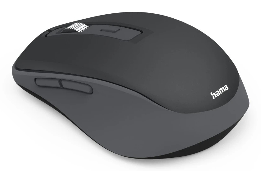 Hama WM-450 Multi-Device-Maus kabellos 1600 DPI 7 Tasten Schwarz