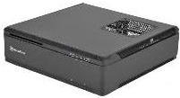 SilverStone Fortress FTZ01 - Desktop - Mini-DTX - ohne Netzteil (SFX12V) - Schwarz - USB/Audio (SST-FTZ01B) - Sonderposten