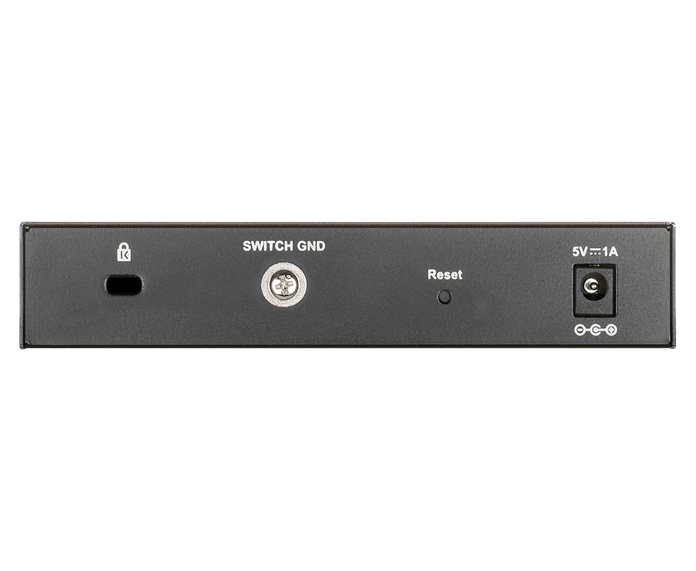 D-Link DGS-1100-08V2/E Smart Managed Switch 8-Port Gigabit Schwarz