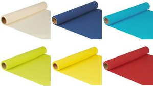 PAPSTAR Tischläufer "ROYAL Collection", dunkelblau aus Tissue, auf Rolle, Maße: (B)400 mm x (L)5 m, - 1 Stück (82208)