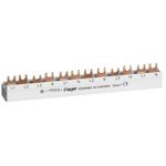 Hager Phasenschiene 3P + N Gabelanschluss 16mm² 1P+N Abgänge 12 Module (KDN450D)