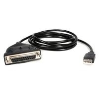 StarTech .com USB auf Parallel Adapter Kabel 1,8m (ICUSB1284D25)