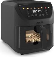 Princess 01.182476.01.001 Heißluft-Fritteuse 8 l 2000 W BPA-frei, Antihaftbeschichtung, digitaler Timer Schwarz (01.182476.01.001)
