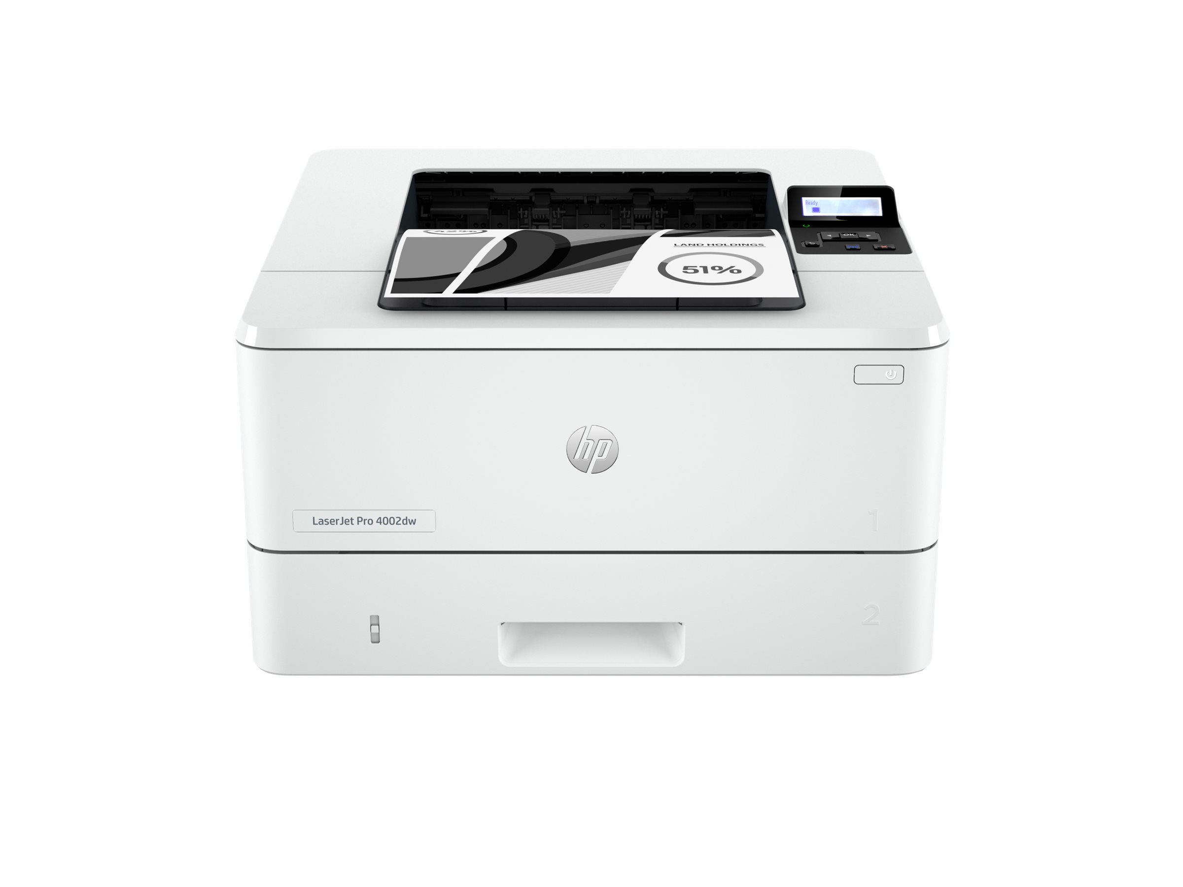 HP LaserJet Pro 4002dw Laserdrucker 1200 x 1200 DPI 40 Seiten/Min. WLAN Weiß