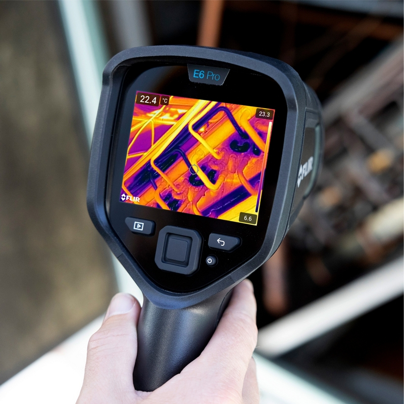 FLIR E6 Pro Wärmebildkamera 240 x 180 9 Hz Schwarz