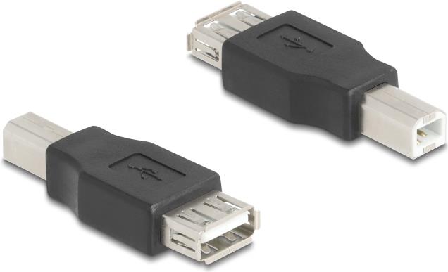 Delock USB 2.0 Adapter Typ-B Stecker zu Typ-A Buchse (67199)