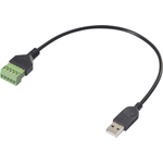 Renkforce USB 2.0 Adapterkabel[1x 2.0 Stecker A - 1x Klemmanschluss] RF-6443966 30 cm (RF-6443966)