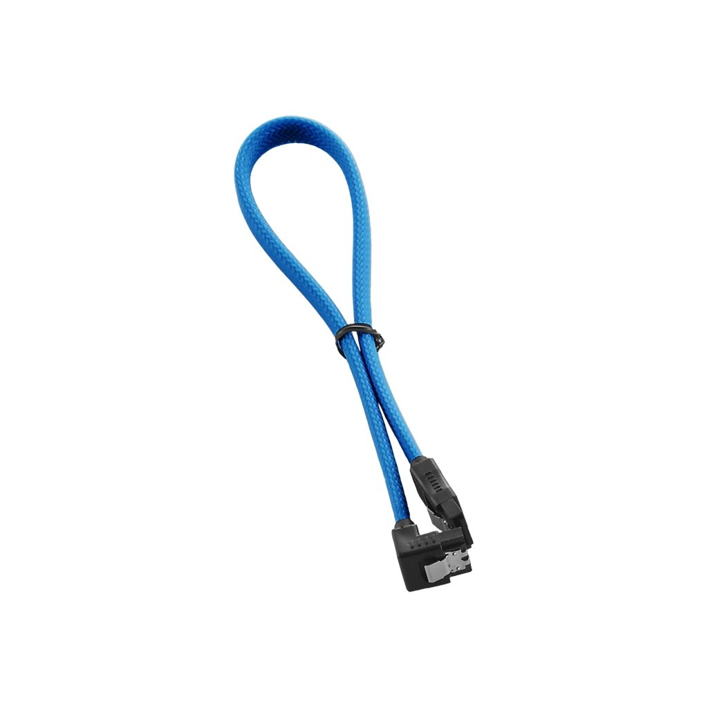 CableMod ModMesh SATA-Kabel 30 cm rechtwinklig Hellblau