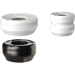 APS Windaschenbecher CASUAL, schwarz aus Melamin, spülmaschinengeeignet, - 1 Stück (83611)